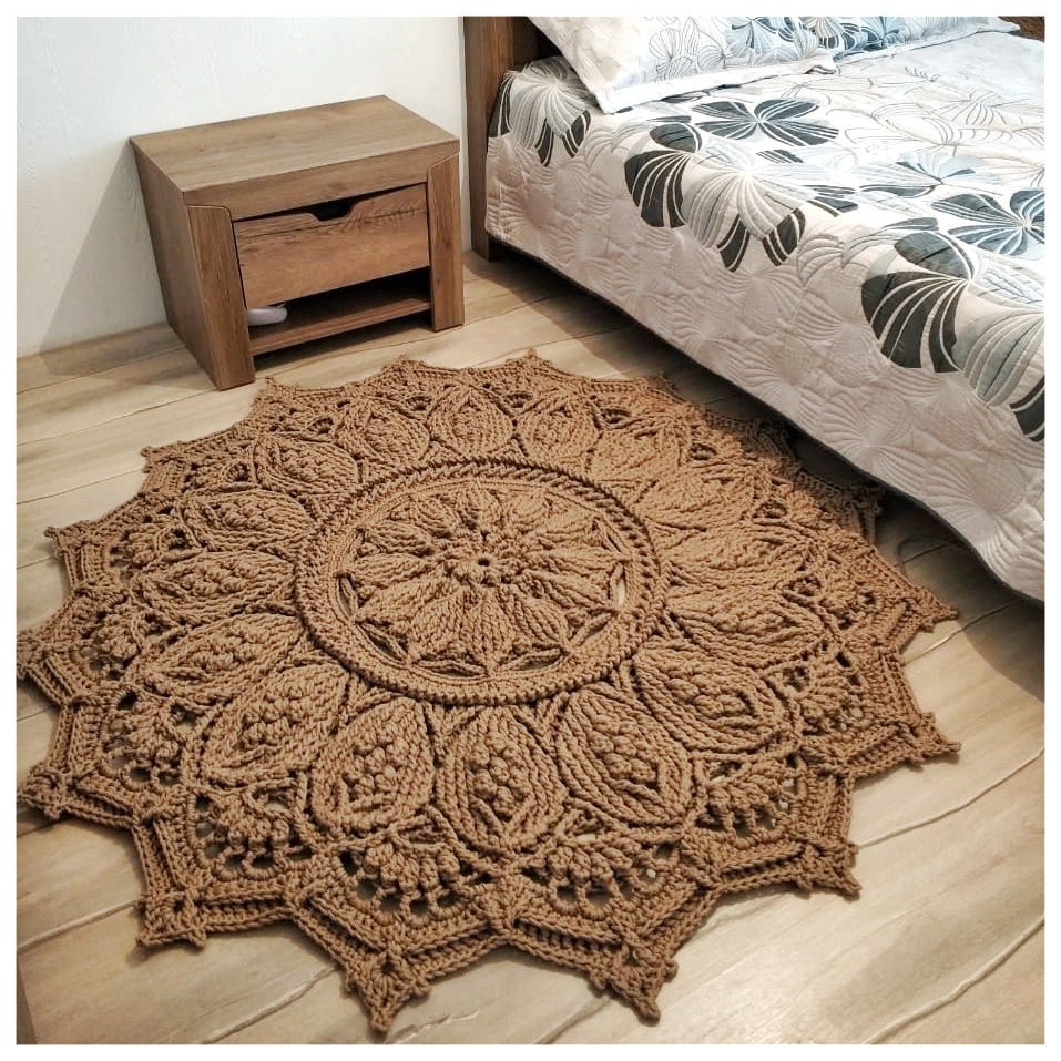 Видео мастер-класс Ковра "Элен" (+текстовое описание каждого ряда)