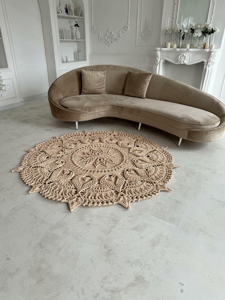 Видео мастер-класс ковра "Лис" (+текстовое описание + СХЕМЫ)