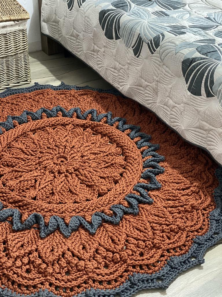 Видео мастер-класс ковра "Астрал" (+текстовое описание)