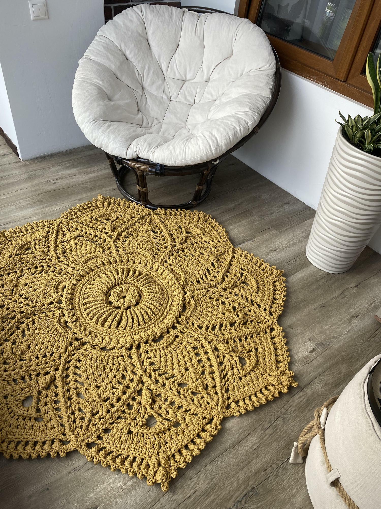 Видео мастер-класс ковра "Саванна" (+текстовое описание)