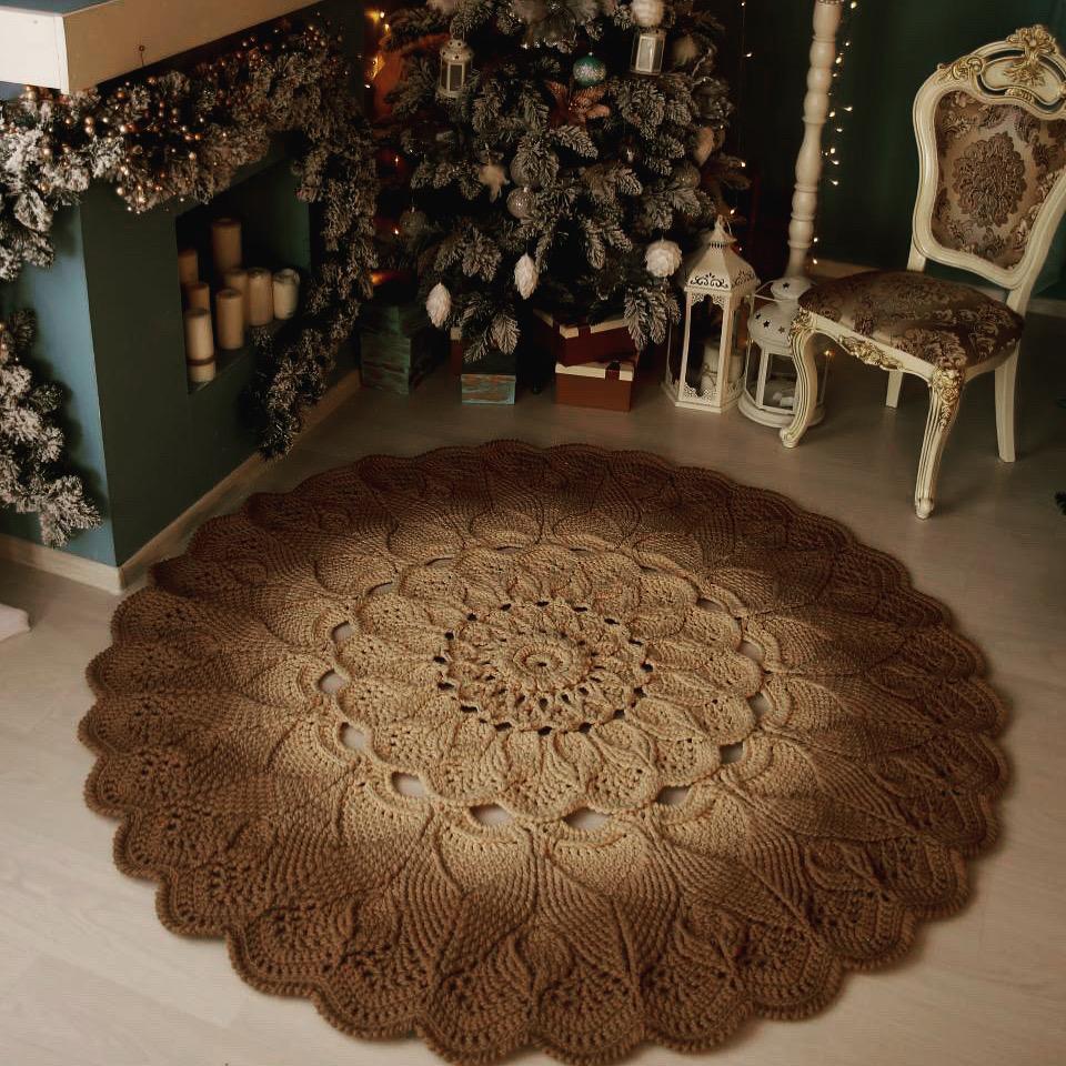 Видео мастер-класс ковра "Эльфийские узоры" (+текстовое описание)