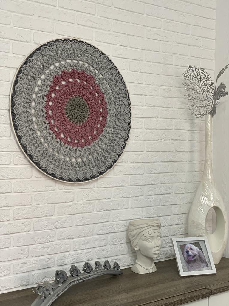 Видео-МК панно "Винтаж" (+ тектовое описание + схема)