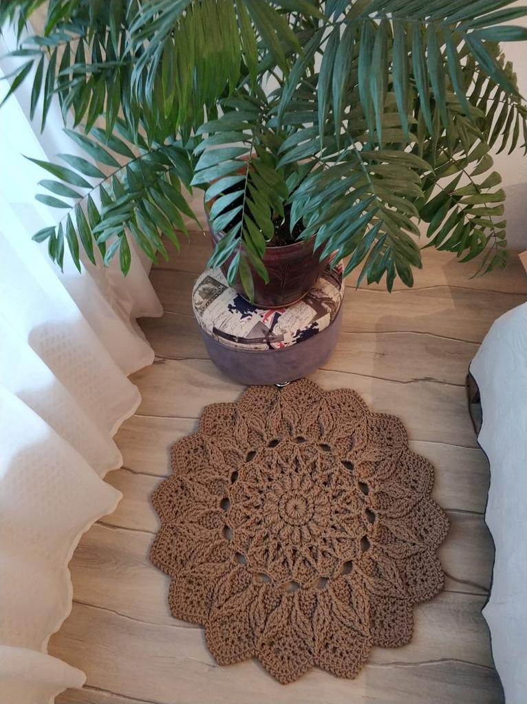 Видео мастер-класс ковра "Эльф" (+текстовое описание)