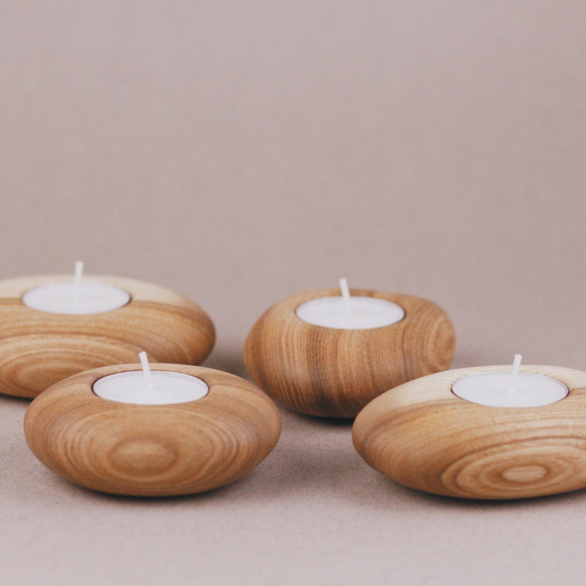 Набор подсвечников «Галька»