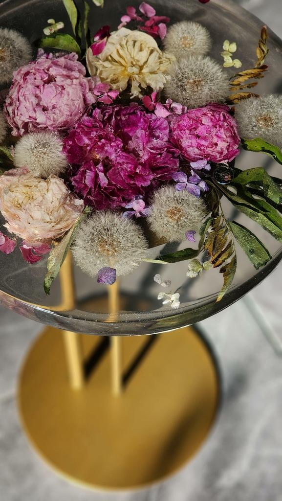 Столик приставной круглый