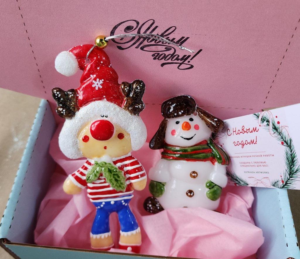 Набор елочных игрушек