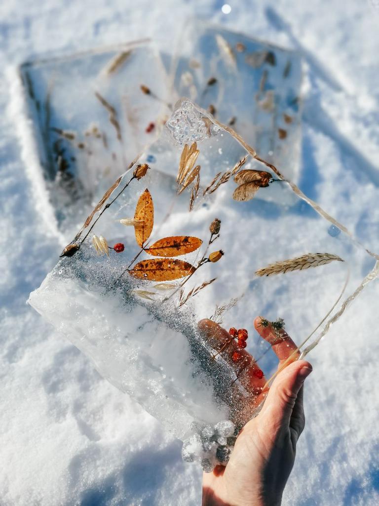 Зимний светильник