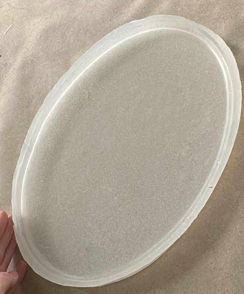 Молд силиконовый овальный