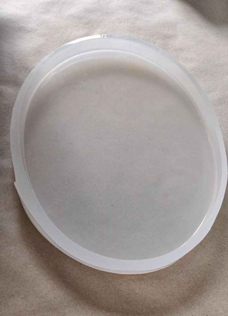 Молд силиконовый овальный