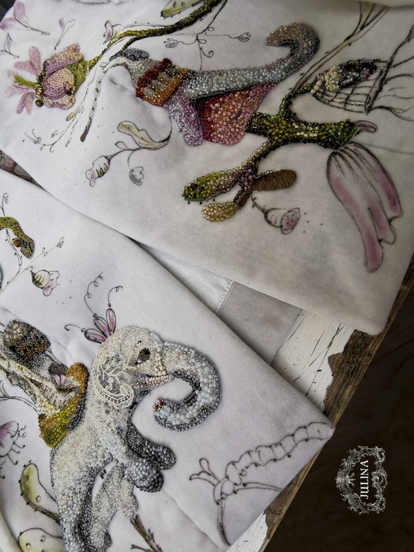 Жакет "Волшебный Манускрипт" часть 2