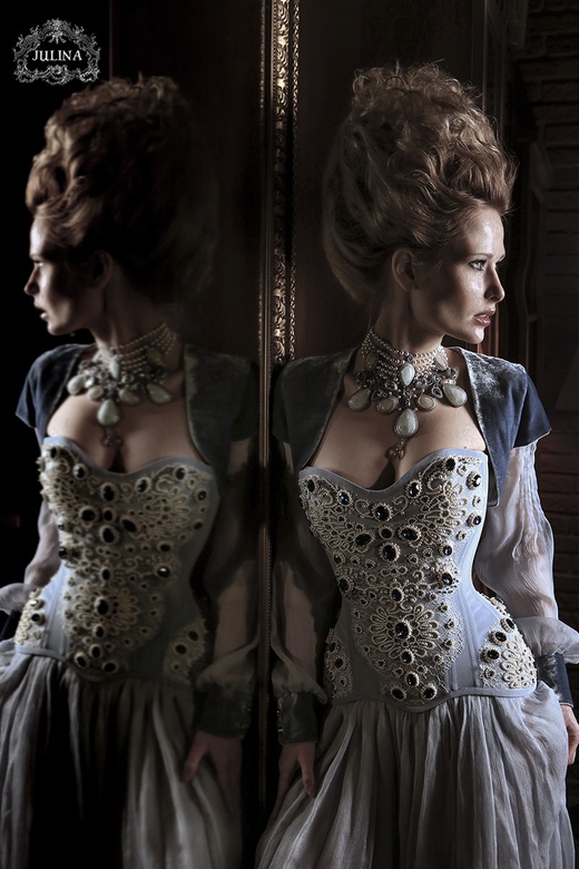 корсет, юбка и болеро Княжна