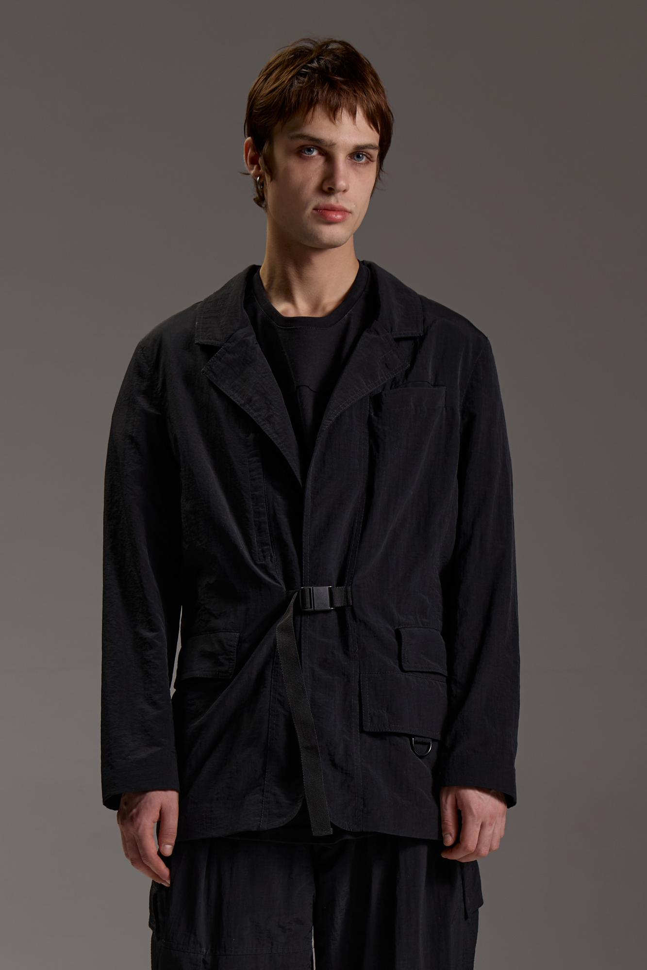 Пиджак из плащевой ткани