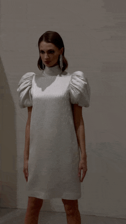 Платье Eva из фактурной вискозы