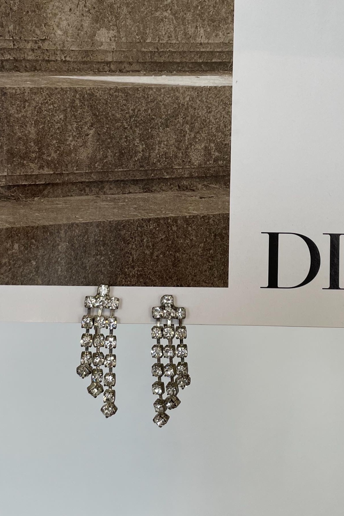 Винтажные клипсы на винтовых застёжках