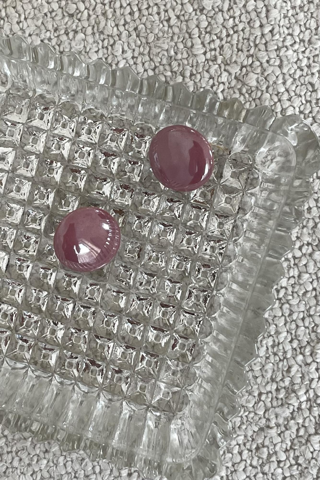 Винтажные клипсы в виде леденцов