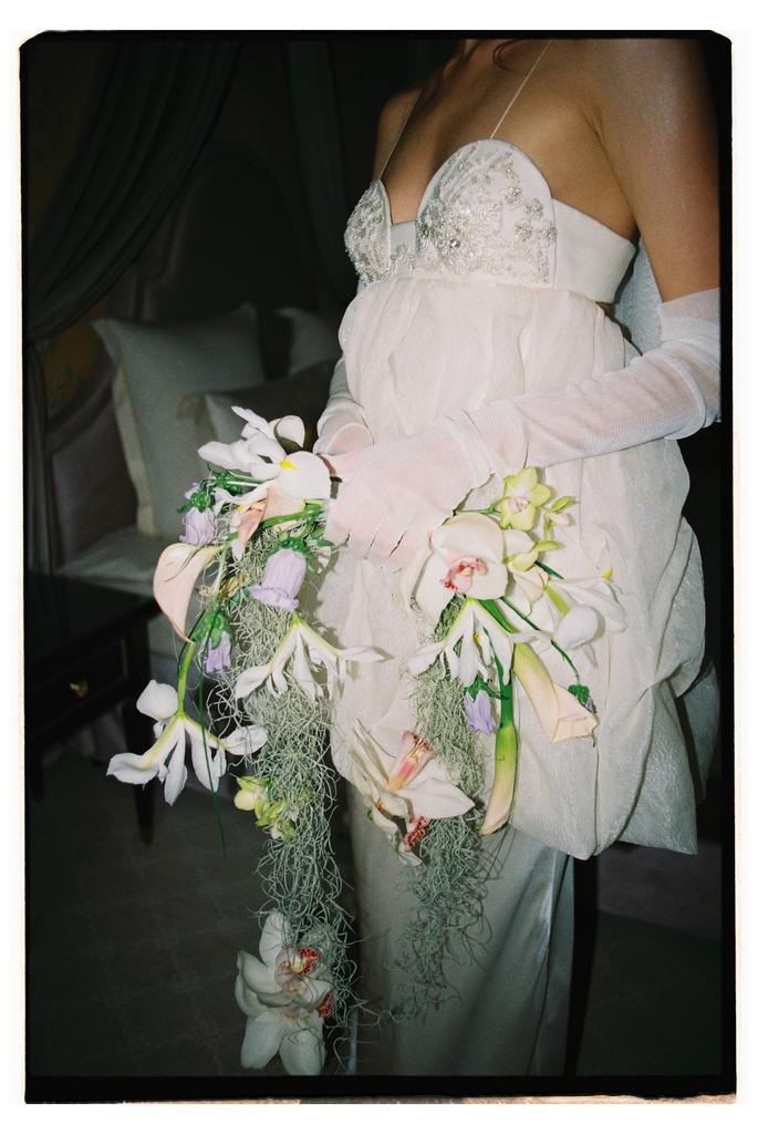 Длинные перчатки из плотной шёлковой сетки