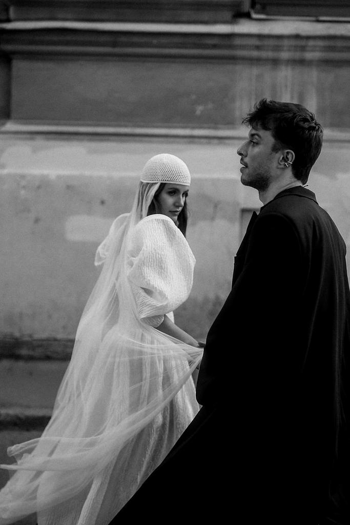 Вязаная бини