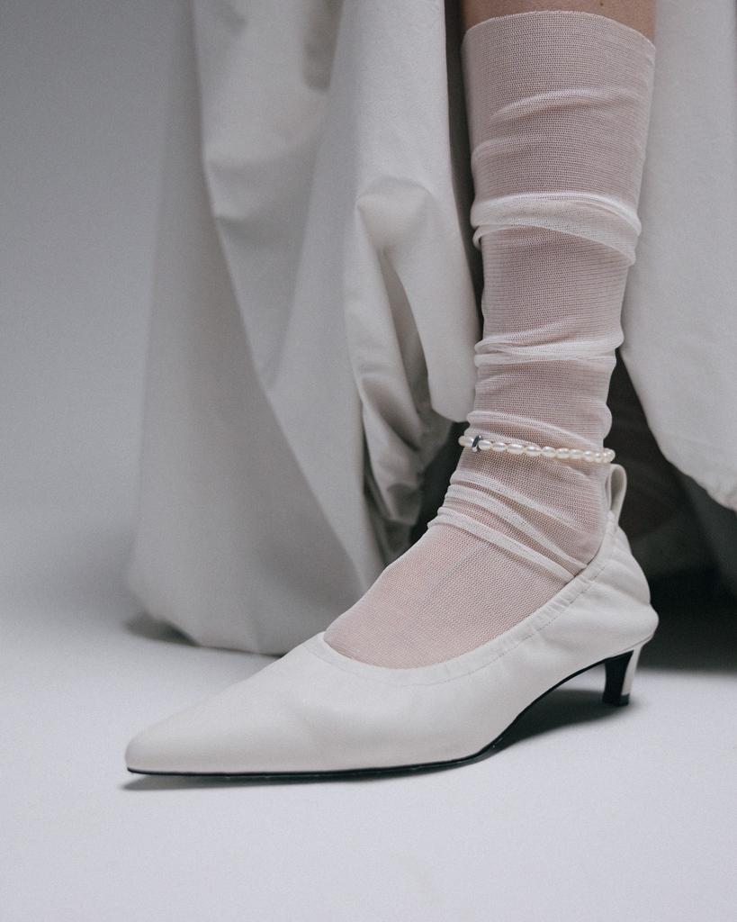 Гетры из шелковой сетки