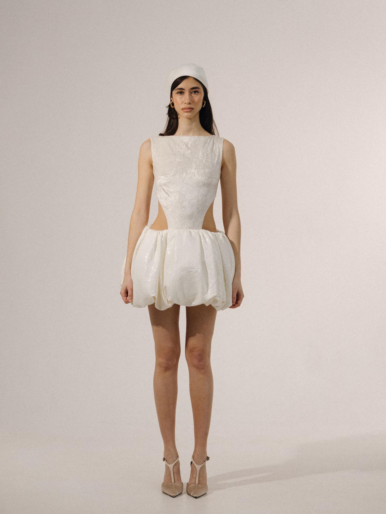 Платье Sisi из бархата и пайеток