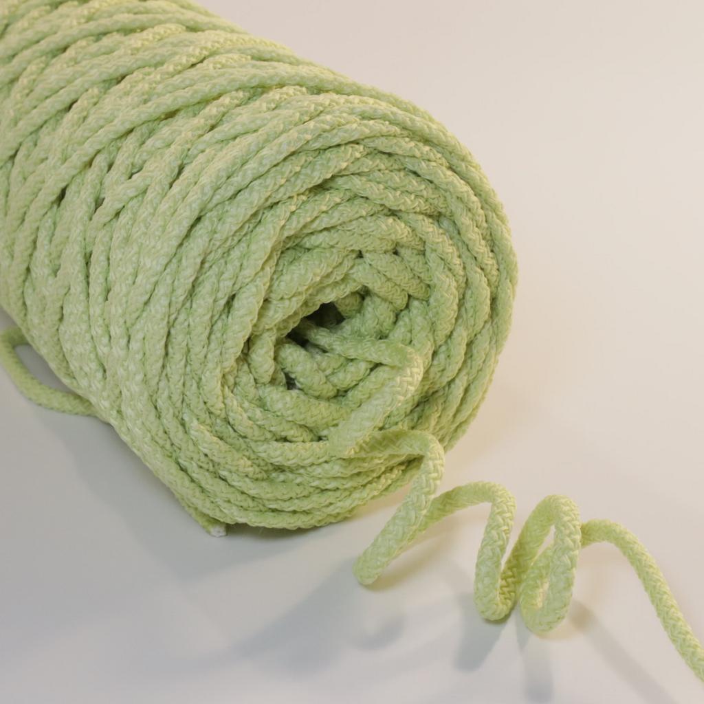 Полиэфирный шнур для вязания 5 мм Салатовый