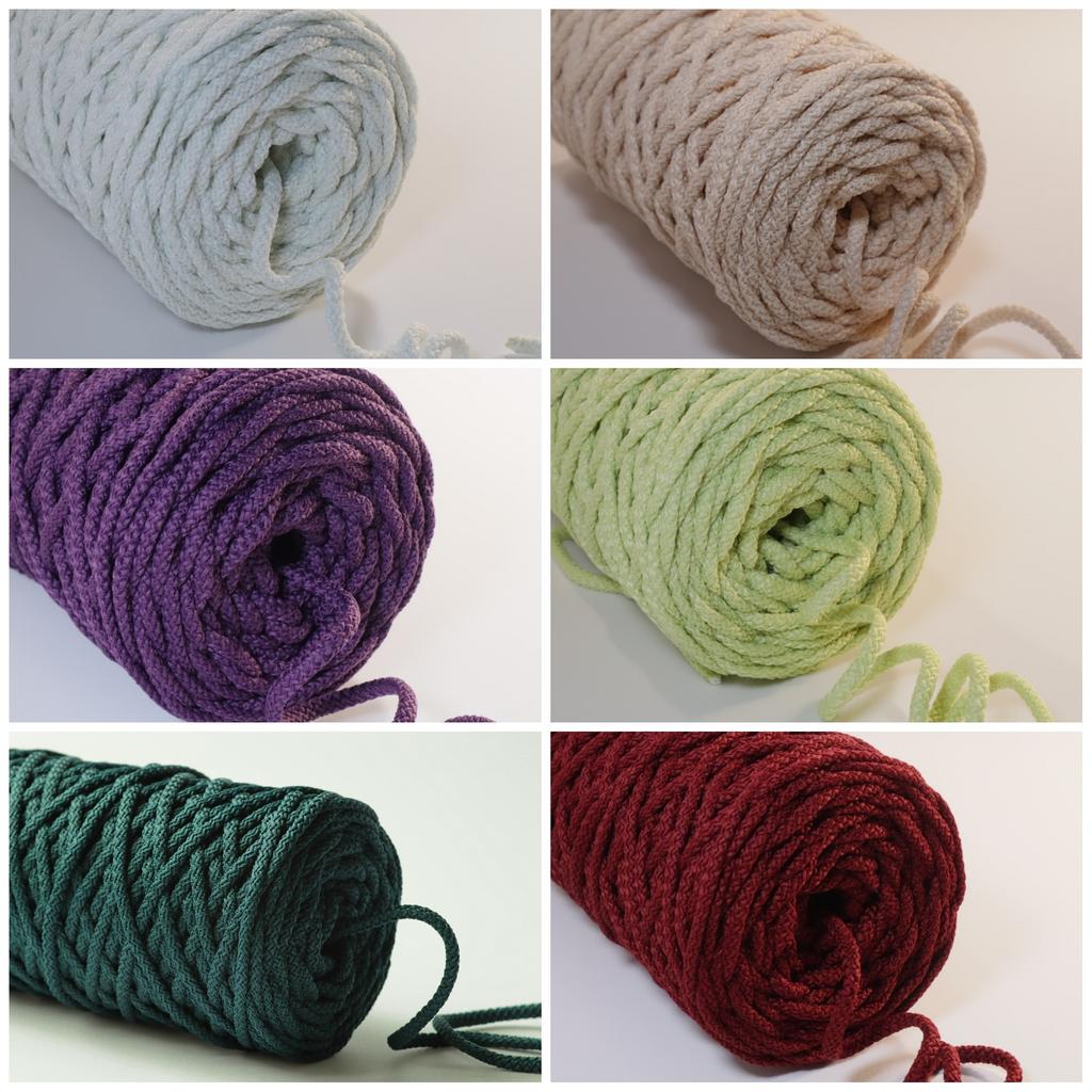 Гамаковый шнур для плетения 4 мм (мягкий)