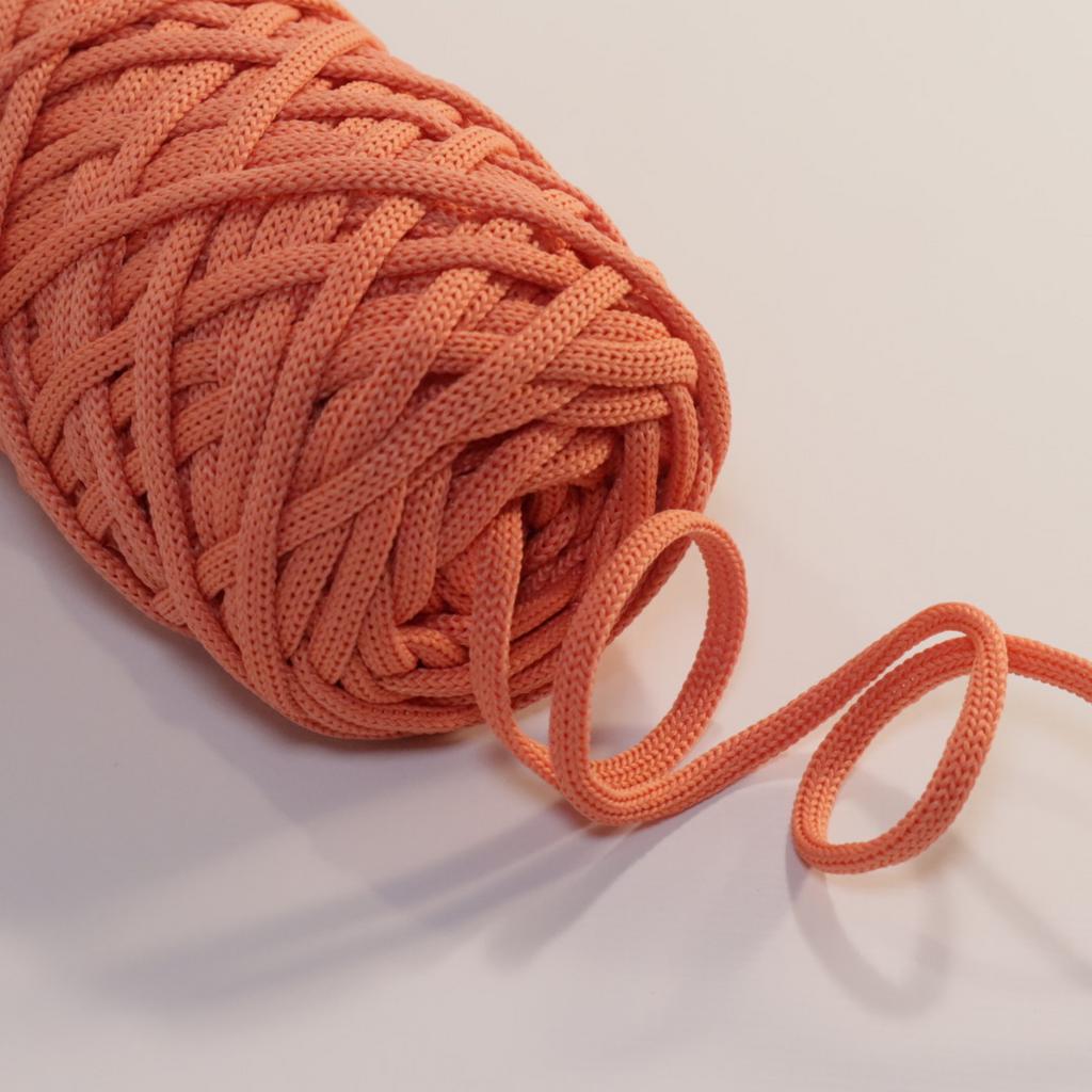 Полиэфирный шнур 3 мм  Персиковый (обычный, лайт)