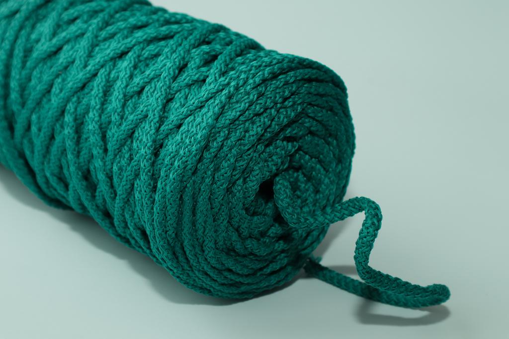 Полиэфирный шнур для вязания 5 мм Светлый изумруд