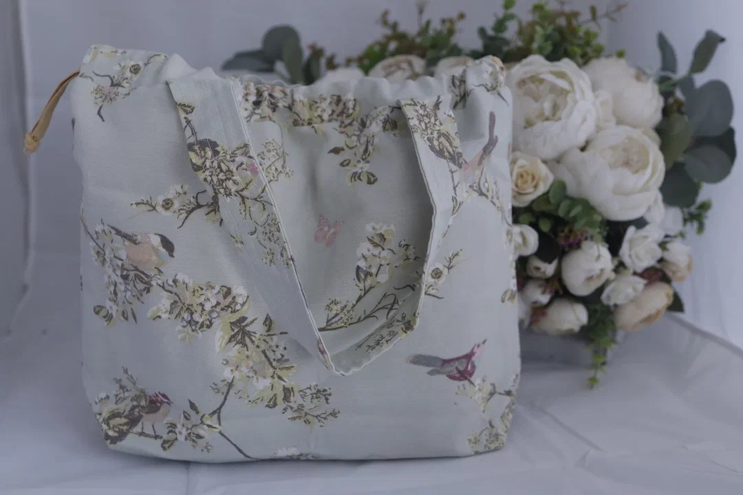 Сумка для вязания (цветной принт, без вышивки)