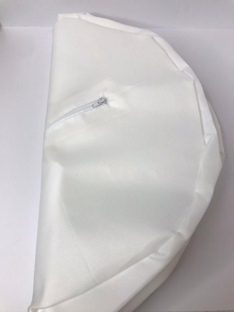 Чехлы для пуфов Белые (оксфорд, без наполнителя)