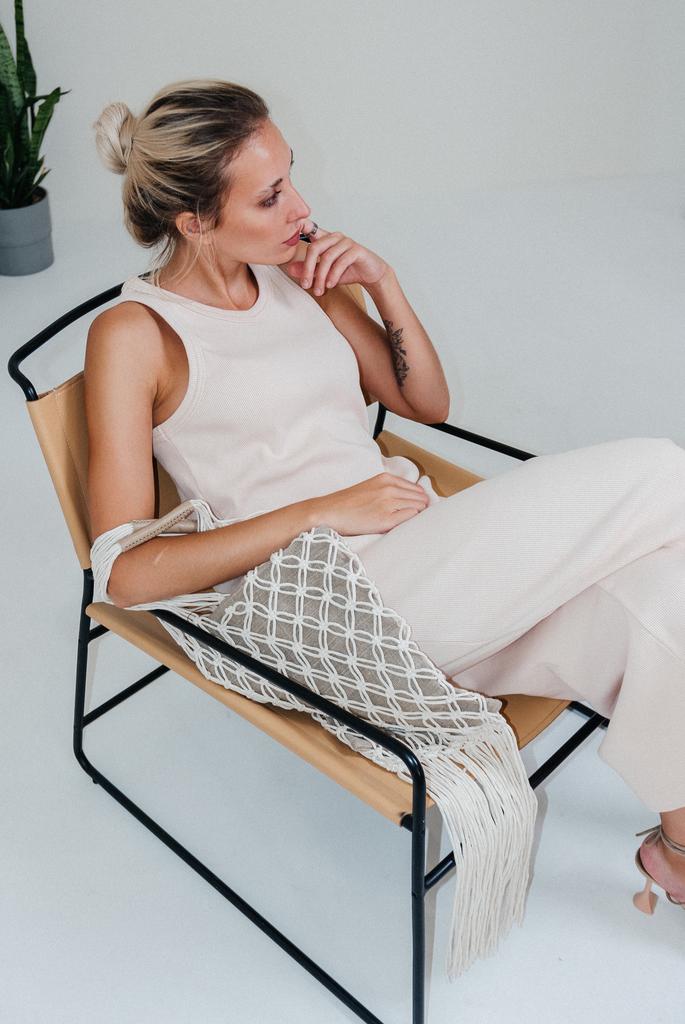 Платье Футляр светло-розовое