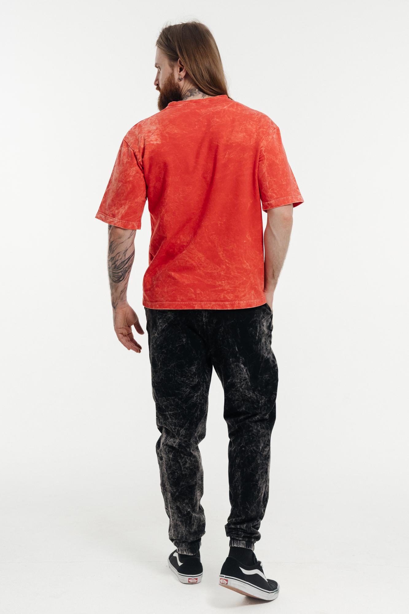 Брюки черные Мужские вареные тонкие из футера