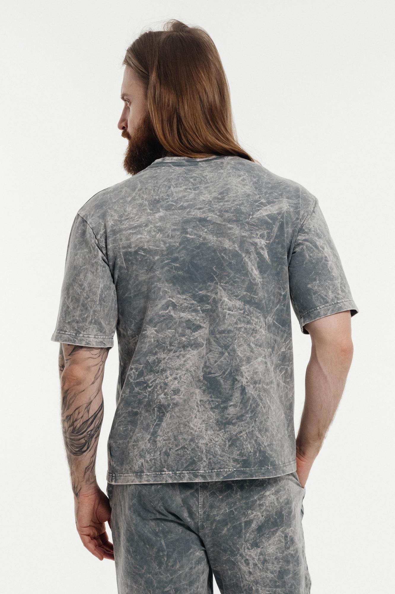 Футболка Мужская вареная серая