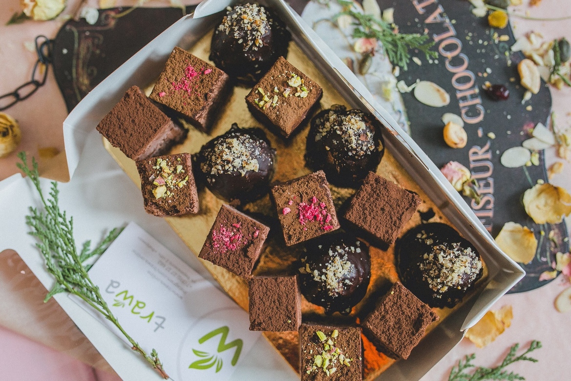 Набор шоколадных трюфелей