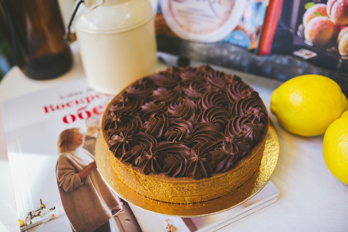 Тарт «Соленая карамель» без глютена