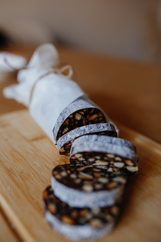 Шоколадная колбаска