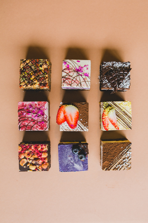 Ассорти raw-пирожных, 9 шт