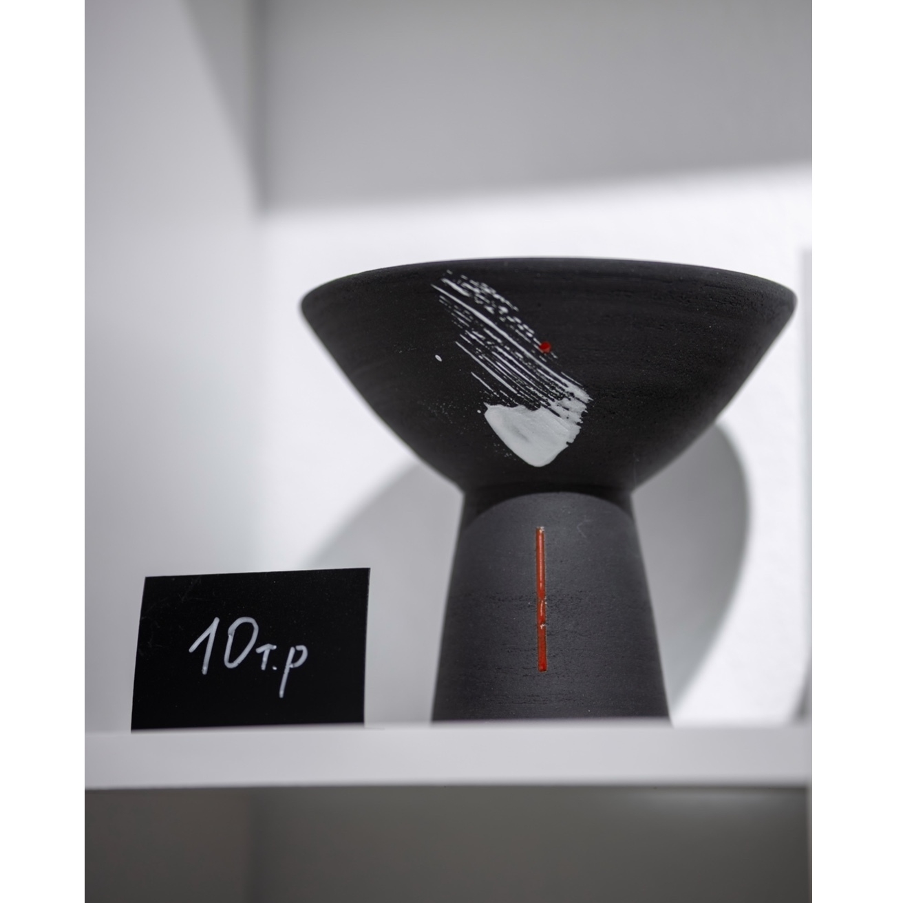 Чаша на ножке. Подсвечник для насыпной свечи №2