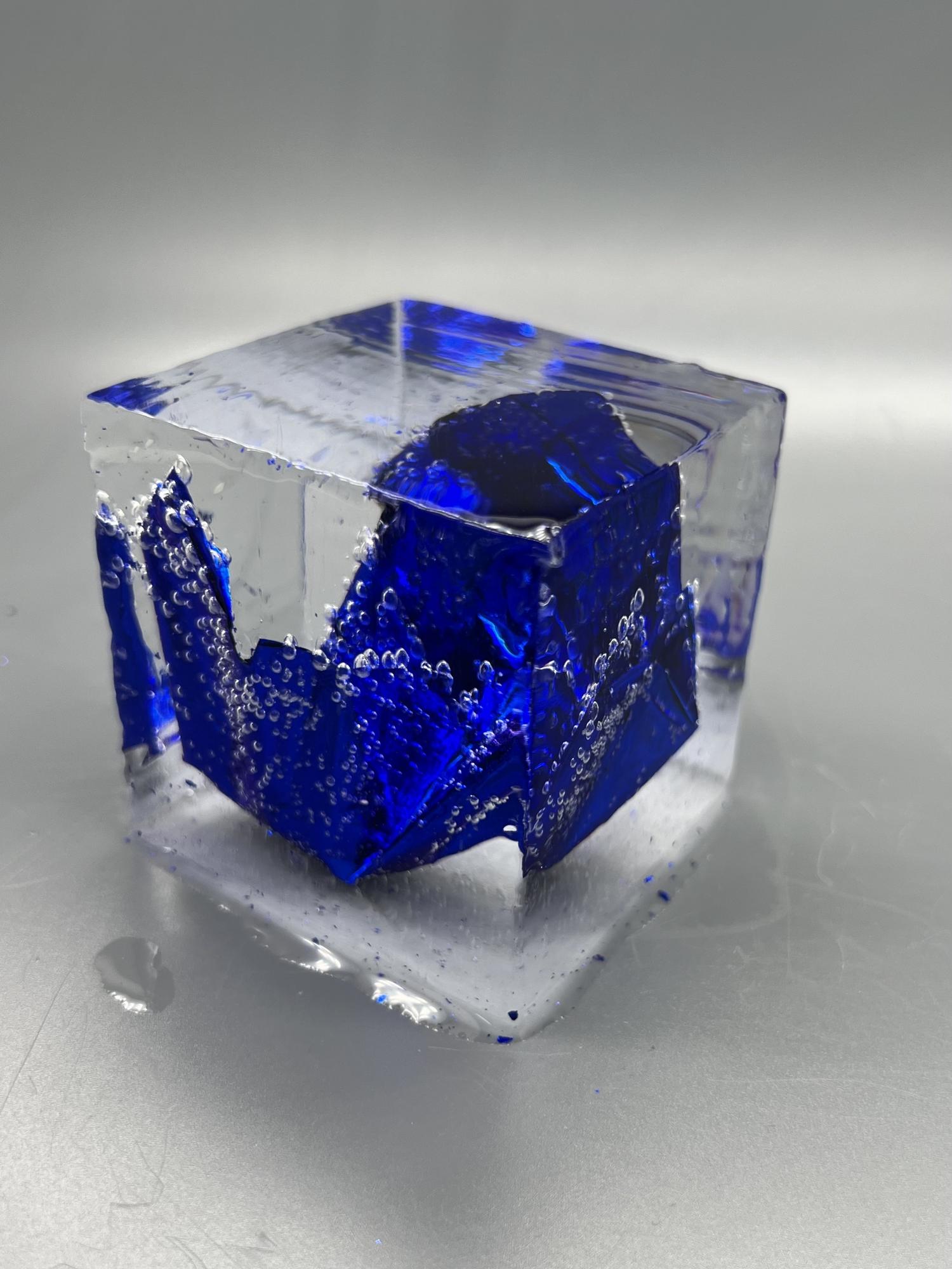 Лед с золотом (BLUE)