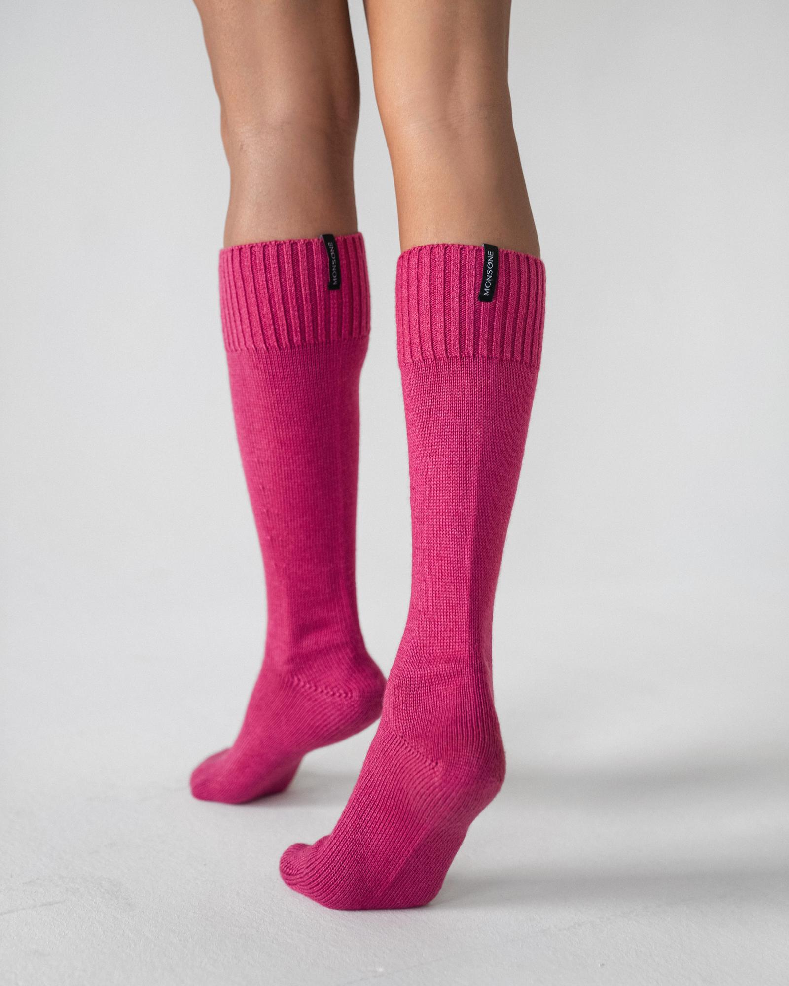 (ГОЛЬФЫ) KNEE HIGHS ROYAL FUCHSIA