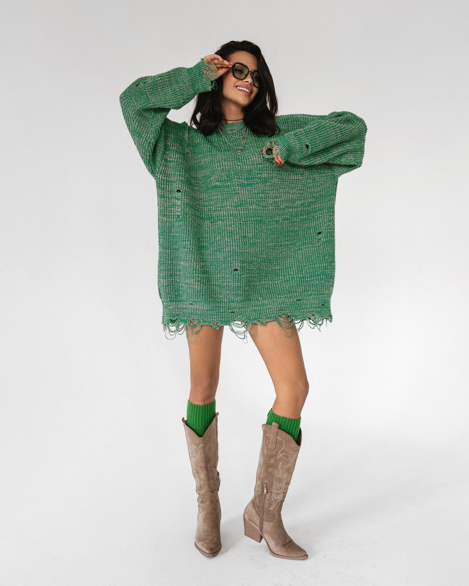 (ГОЛЬФЫ) KNEE HIGHS CUT GRASS