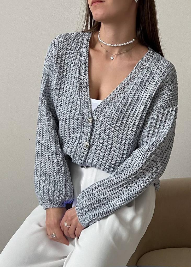 Мастер-класс кардиган Buton