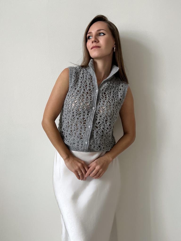 Совместное вязание жилет "Фаворит"