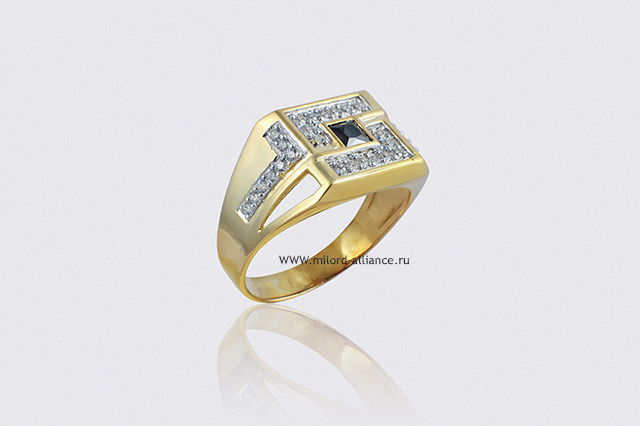 МУЖСКОЙ ПЕРСТЕНЬ О 0075