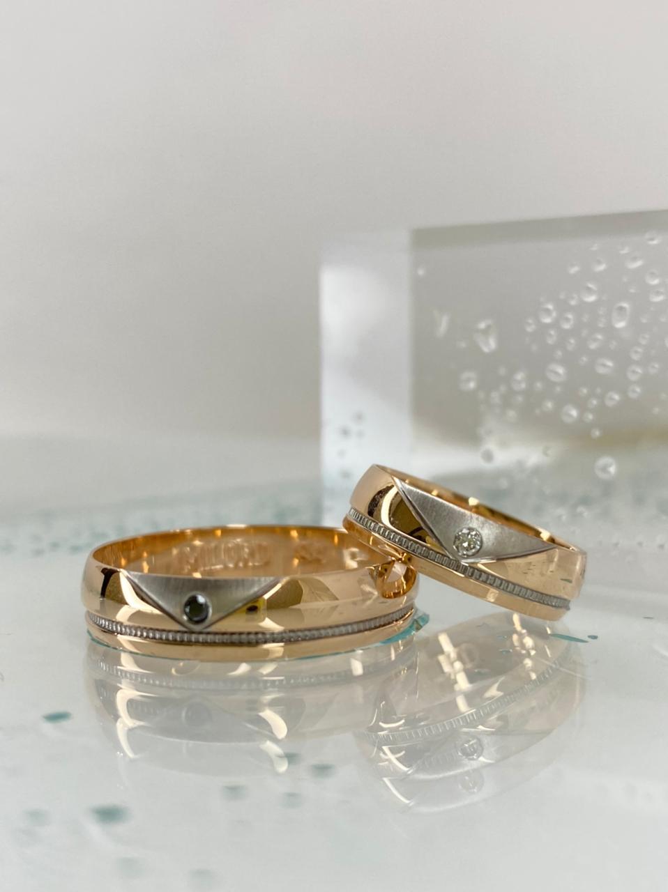 ОБРУЧАЛЬНЫЕ КОЛЬЦА  MILORD N491047