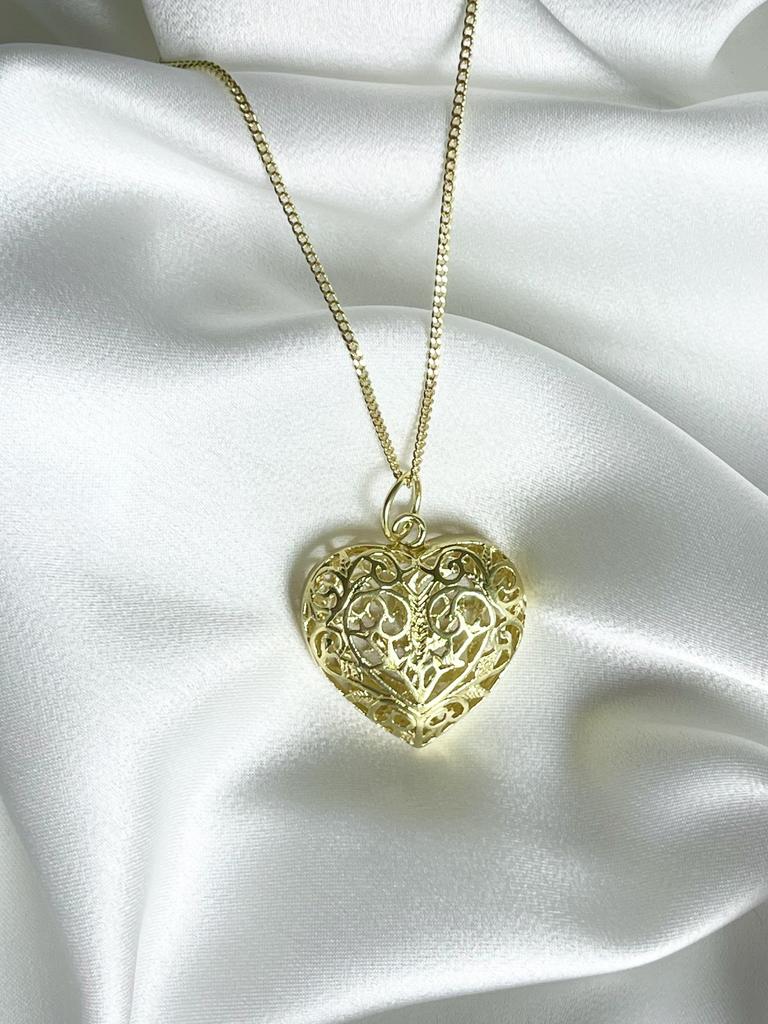 Pendant "Lace heart"