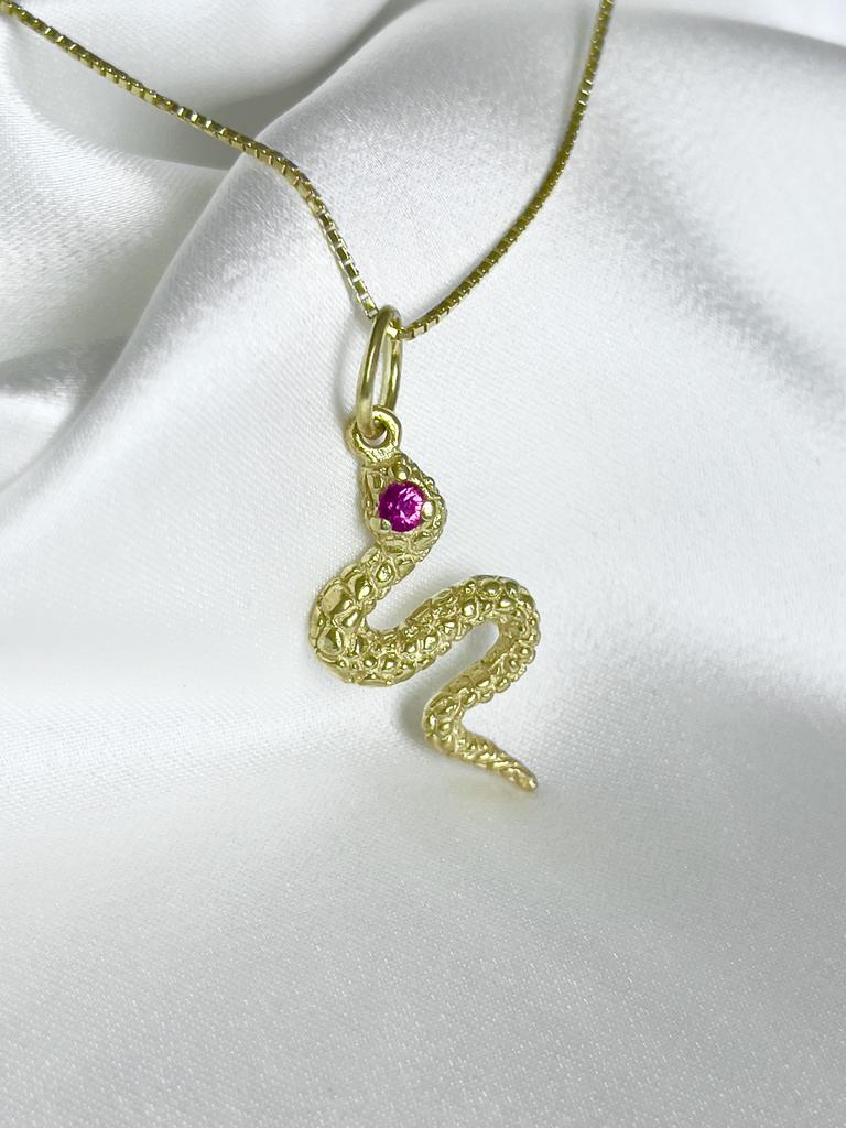 Pendant "Snake" for chain