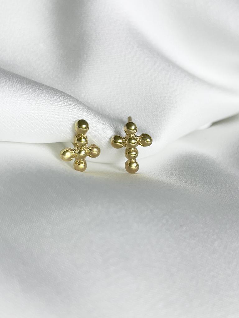 Earrings "Cross"