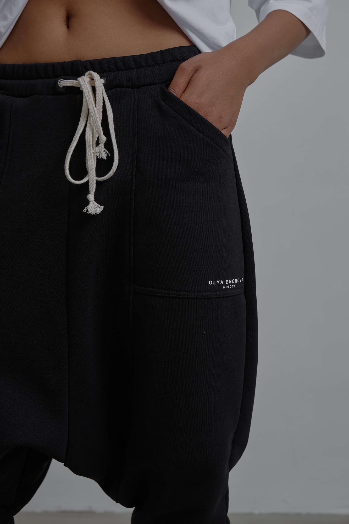 Брюки Purse черный