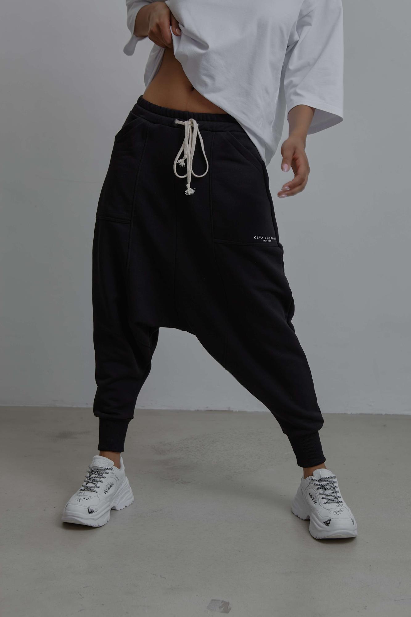 Брюки Purse черный