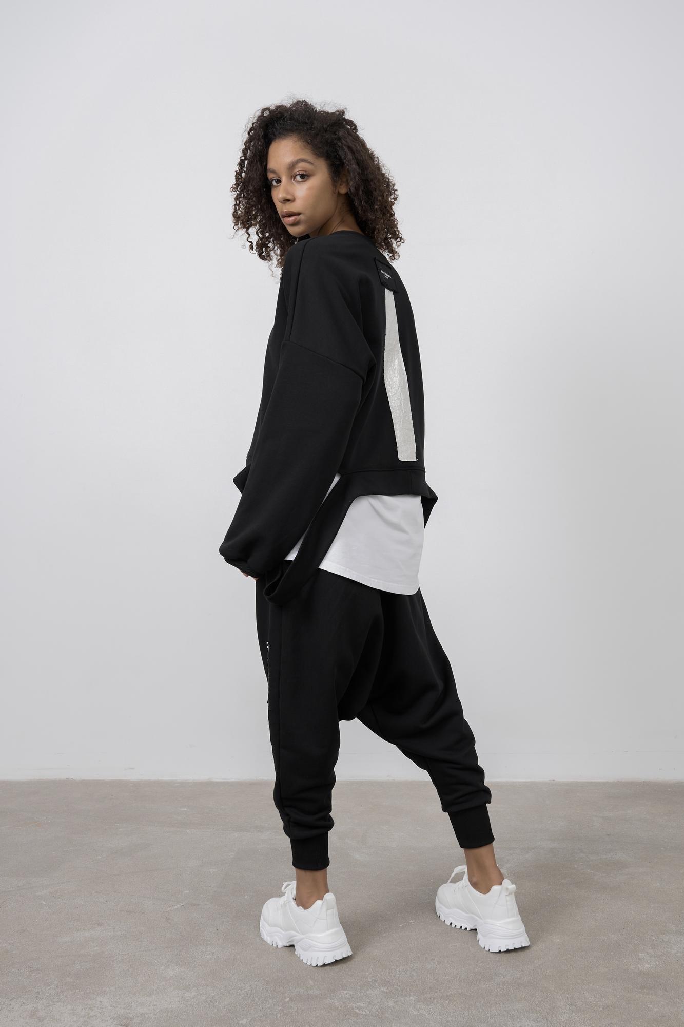 Укороченный свитшот Tape